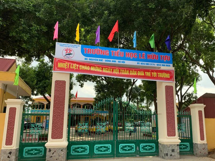 Dự án lắp đặt màn hình tương tác Windora tại Trường Tiểu học Lê Hữu Tựu