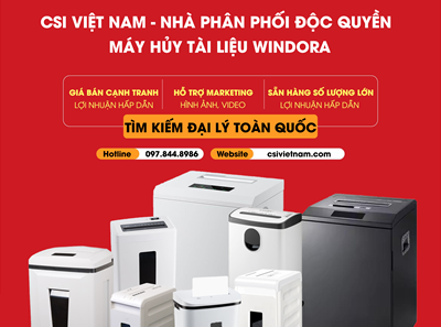 Tại Sao Doanh Nghiệp Cần Máy Hủy Tài Liệu? Giải Pháp Bảo Mật Hiệu Quả Với Máy Hủy WINDORA