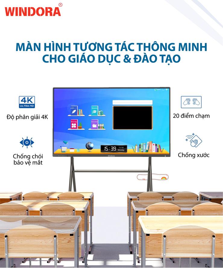 Tại Sao Nên Sử Dụng Màn Hình Tương Tác Windora Thay Vì Khung Tương Tác?