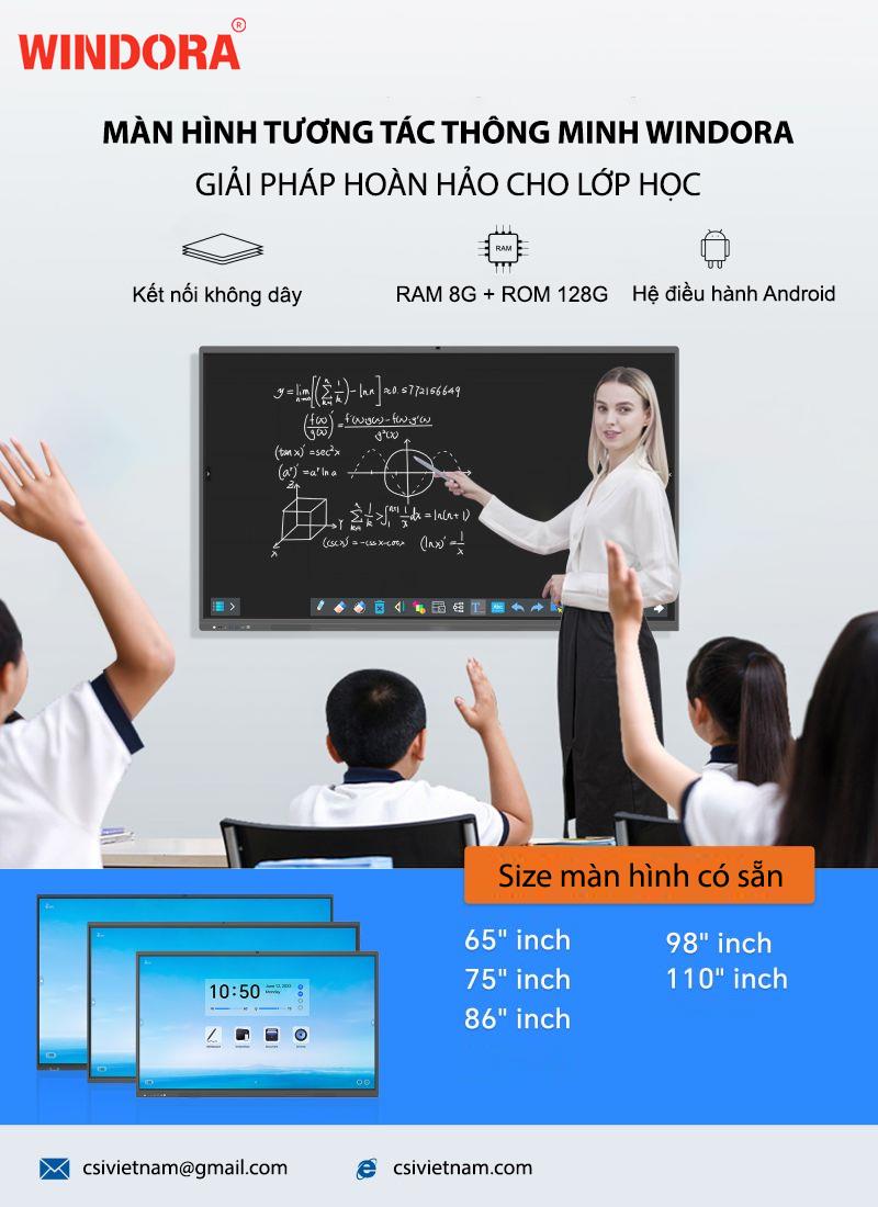 Màn hình tương tác Windora giá rẻ